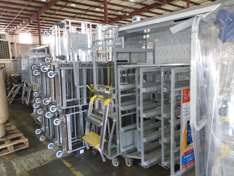Metal Push Carts - Shipment # 346113