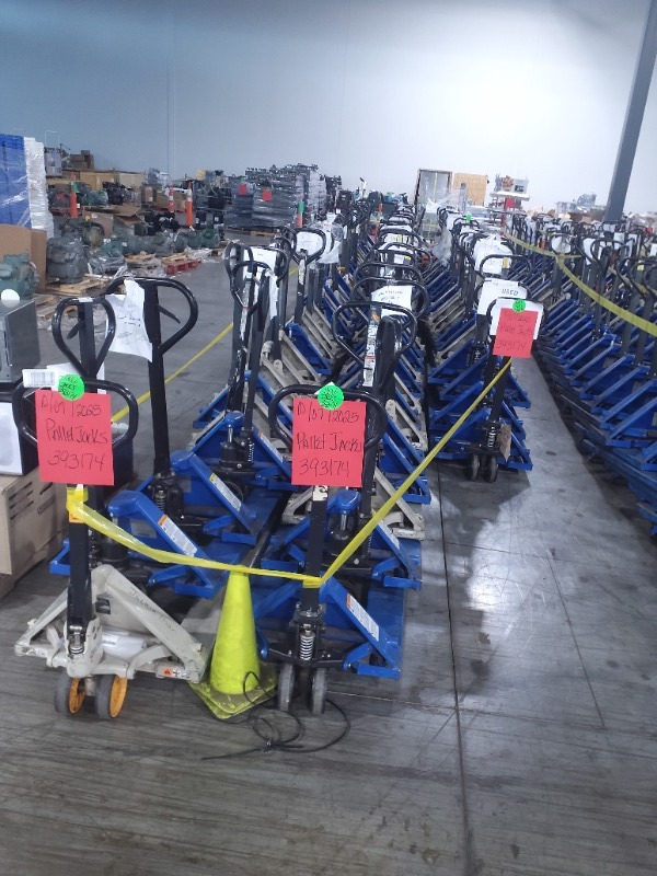 Manual Pallet Jacks - Shipment # 393174