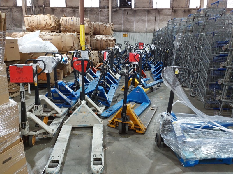 Manual Pallet Jacks - Shipment # 409052