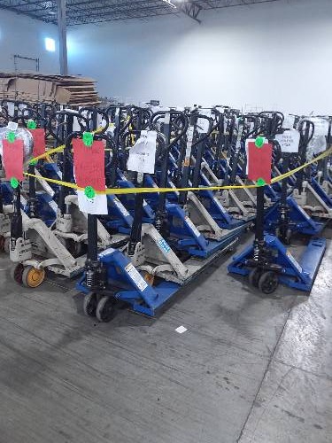 Manual Pallet Jacks - Shipment # 408929