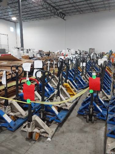 Manual Pallet Jacks - Shipment # 412975