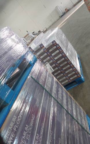 Condition photo showing As Is for flooring