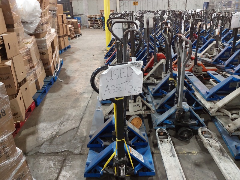 Manual Pallet Jacks - Shipment # 427098