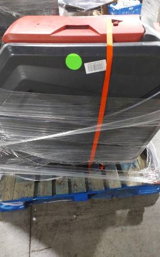 Condition photo showing As Is for floor care