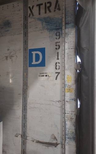 Condition photo showing As Is for sorting totes